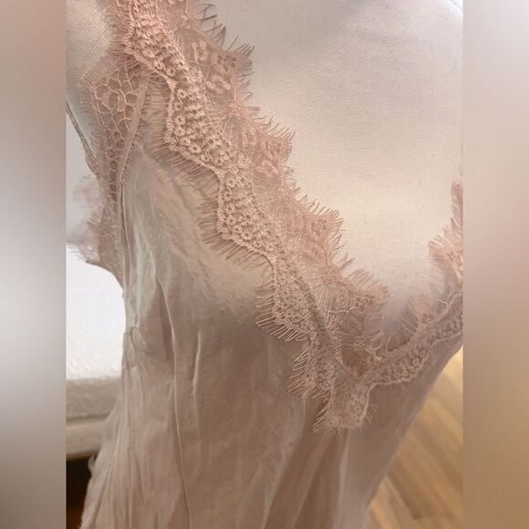 jacqueline B new collection dusty Rose lace camisole size S/M - Picture 2 of 6